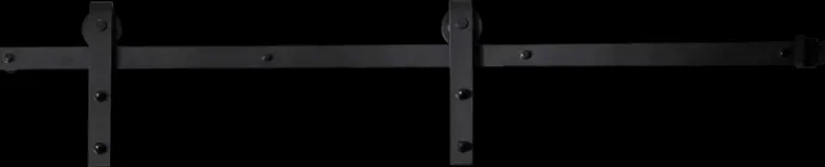 Habo Säilytyskalusteet<Liukovenkisko Retro Musta Etuasennus