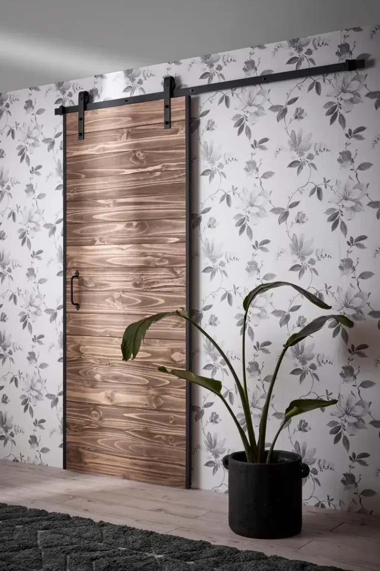 Habo Säilytyskalusteet<Liukuovenvedin Harmony Musta