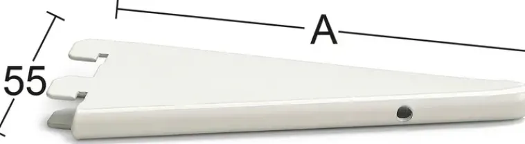 Habo Säilytyskalusteet<U-Kannatin 611 35Cm Valkoinen