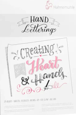 Hahnemühle Askartelutarvikkeet>Hahnemuhle Hand Lettering Lehtio A4