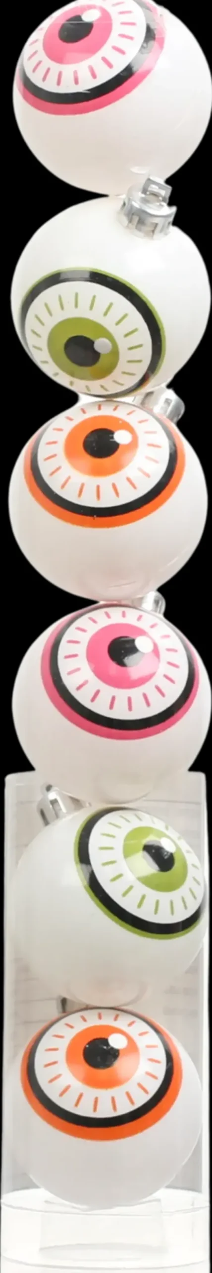 NNX Sesonkijuhlatarvikkeet>Halloween-Koristepallo Silma 45 Mm 6 Kpl