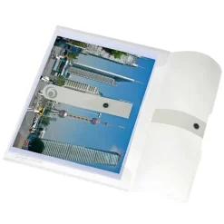 Herlitz Paperitarvikkeet>Asiakirjatasku A4 Nepparilla Easy Orga Huurre