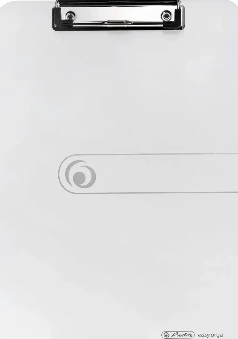 Herlitz Paperitarvikkeet>Puristusalusta A4 Easy Orga Kirkas