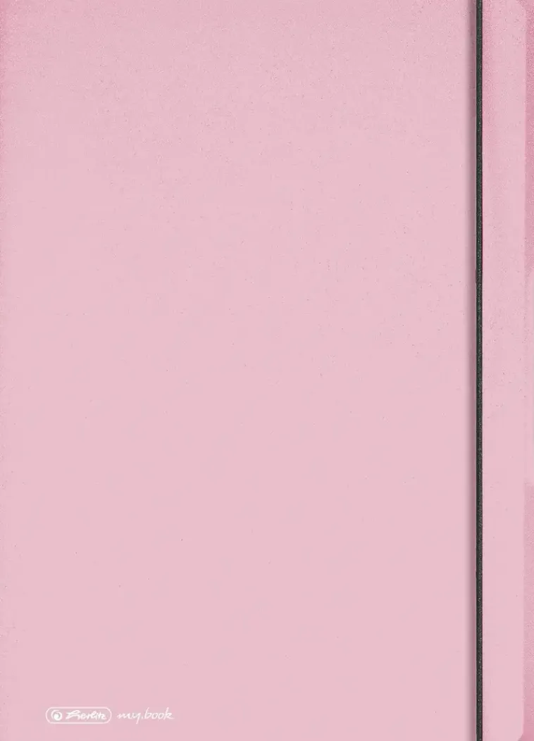 Herlitz Paperitarvikkeet>Vihko A4/40X 2 My Book Rose Ruudullinen Ja Viivallinen