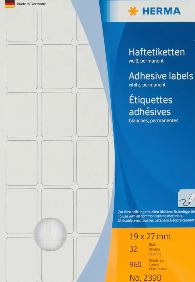 Herma Toimistotarvikkeet>Etiketti 19X27Mm