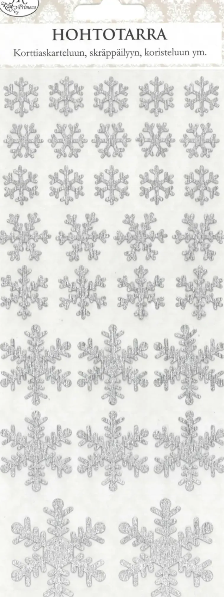 J.K. Primeco Askartelutarvikkeet>Hohtotarra Lumihiutale