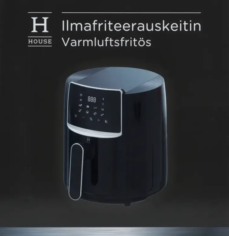 House Kypsentäminen<Airfryer Af1423 3,5 L Musta