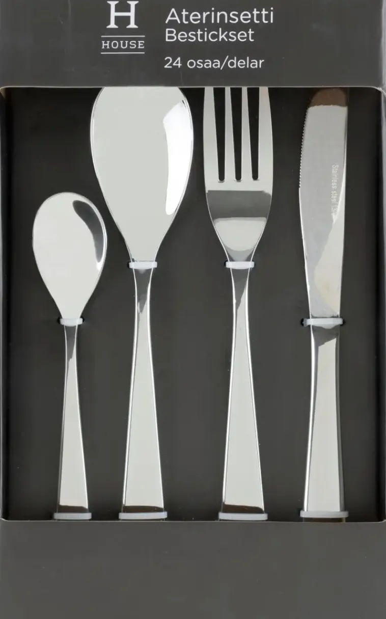 House Aterimet Ja Ottimet>Aterinsetti Polaris 24Kpl