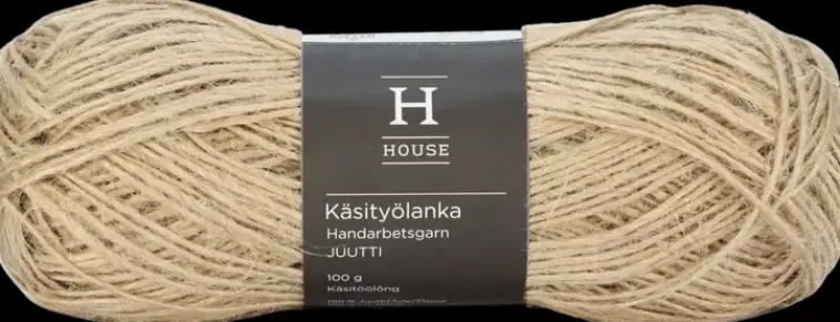 House Käsityötarvikkeet>Lanka Juutti 100G 212240 Natural Jute