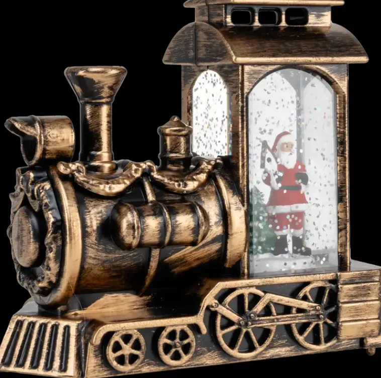 House Sesonkijuhlatarvikkeet>Lumisadejuna Led 12 Cm