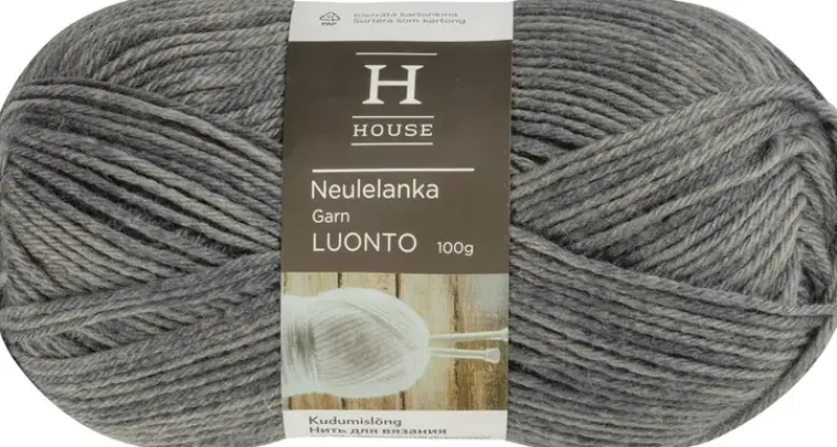House Käsityötarvikkeet>Neulelanka Luonto 100 G