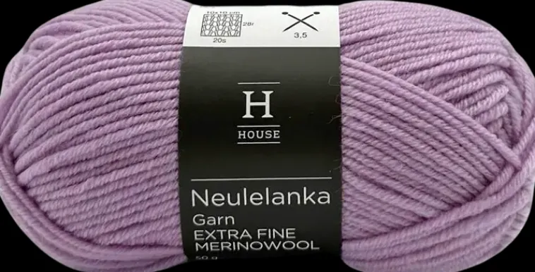House Käsityötarvikkeet>Neulelanka Merinovilla 311120 50 G