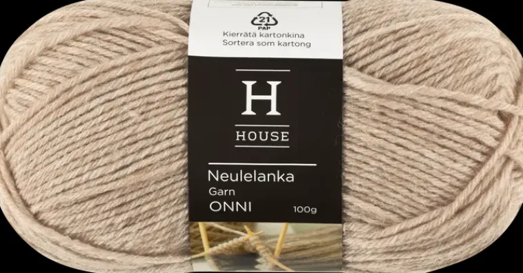 House Käsityötarvikkeet>Neulelanka Onni 100 G