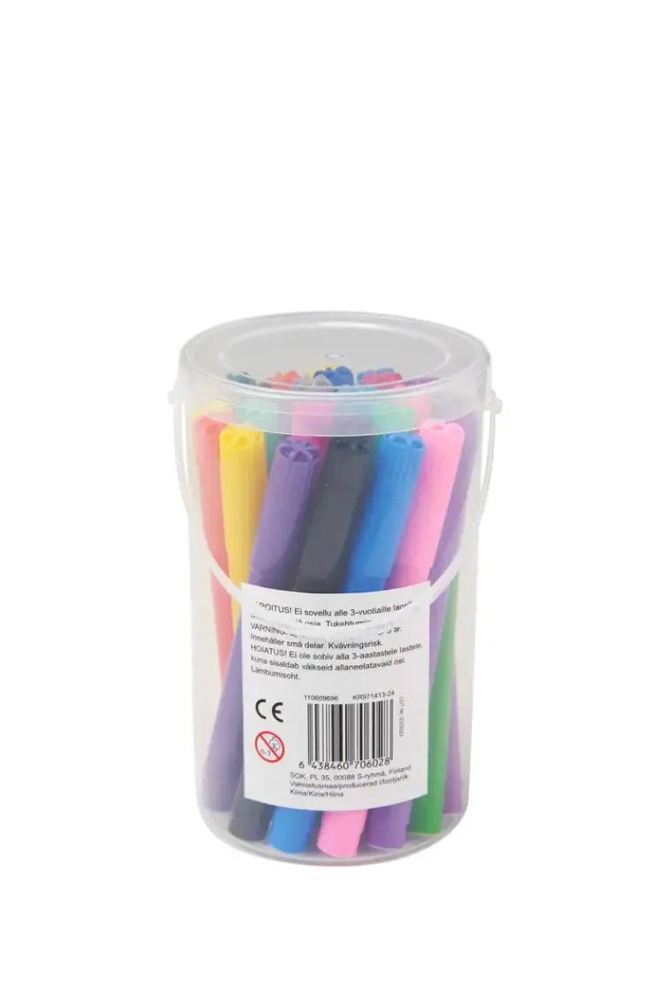 NNX Toimistotarvikkeet>Huopakyna Jumbo 24 Kpl Purkissa