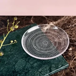 Iittala Astiat>Kastehelmi Lautanen 25Cm Kirkas