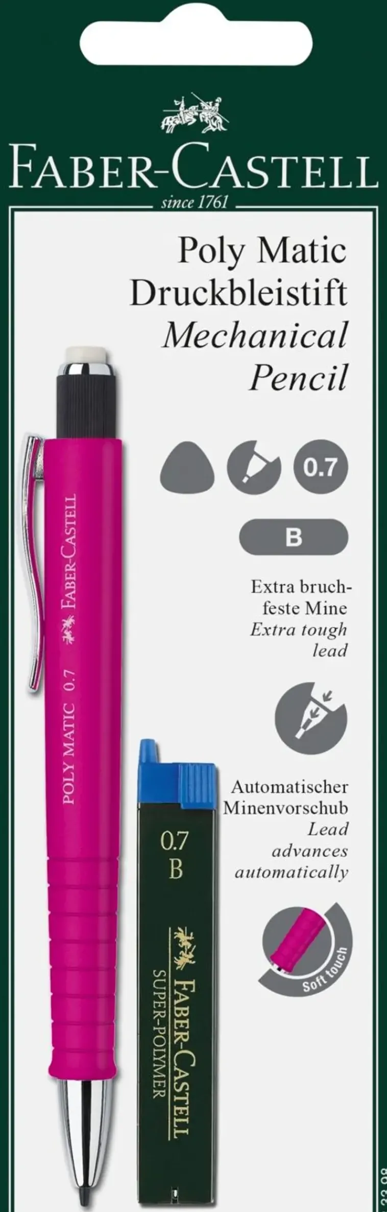 Faber-Castell Toimistotarvikkeet>Irtolyijykyna Poly Matic 0.7