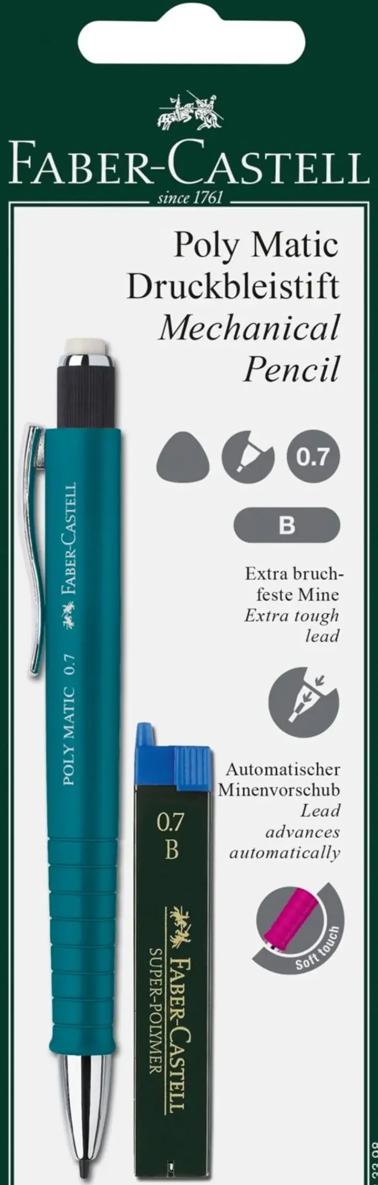 Faber-Castell Toimistotarvikkeet>Irtolyijykyna Poly Matic 0.7