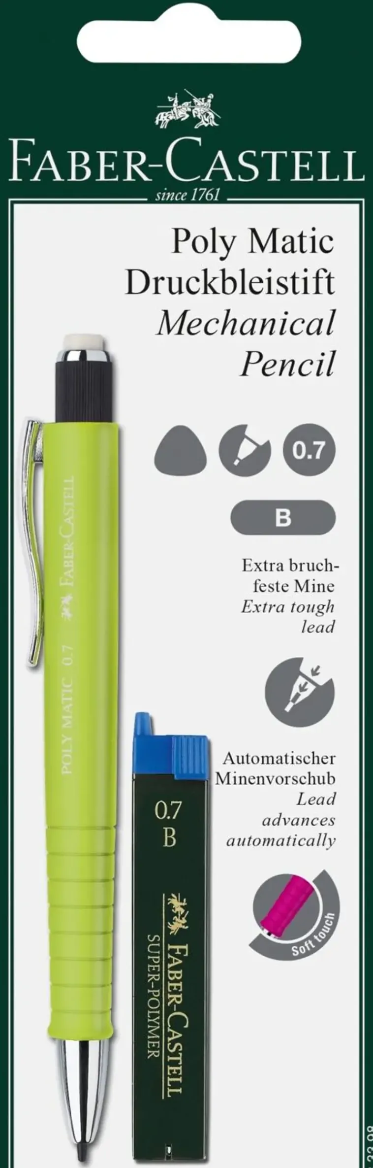 Faber-Castell Toimistotarvikkeet>Irtolyijykyna Poly Matic 0.7