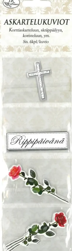 J.K. Primeco Askartelutarvikkeet<Askartelukuvio Rippijuhla 6Kpl/Kuvio