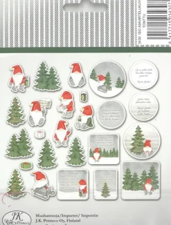 J.K. Primeco Askartelutarvikkeet<Askartelukuvio Iso Tontut