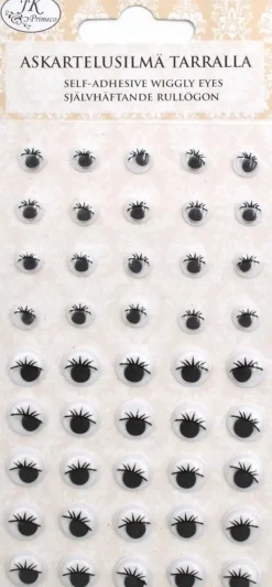 J.K. Primeco Askartelutarvikkeet<Askartelusilmatarra Ripset 45Kpl