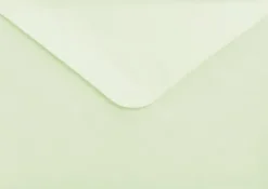 J.K. Primeco Askartelutarvikkeet<Helmiaiskirjekuori C6 Vaaleanvihrea 10Kpl