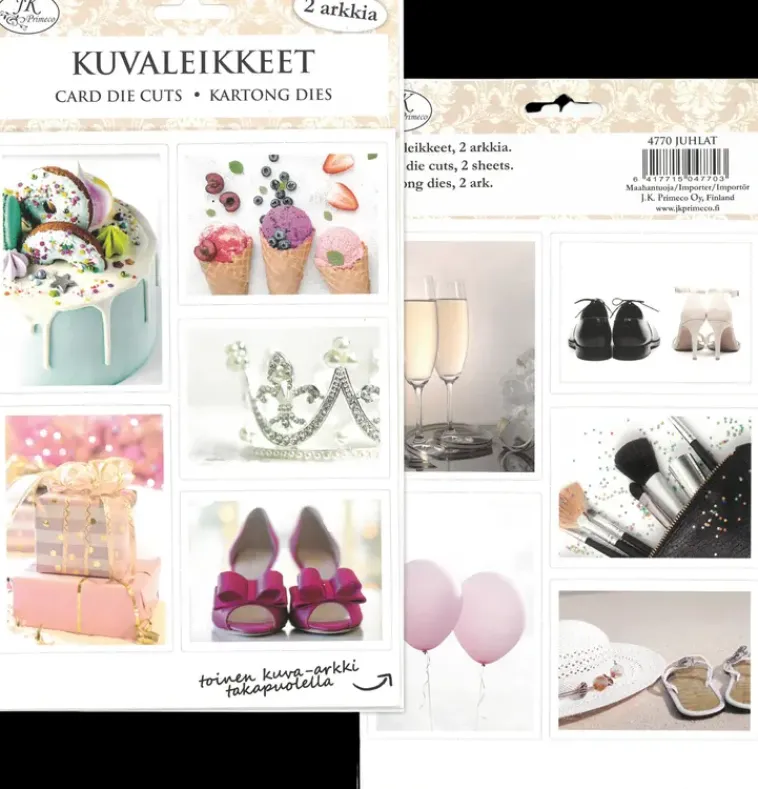 J.K. Primeco Askartelutarvikkeet<Kuvaleikkeet Juhlat 2Ark