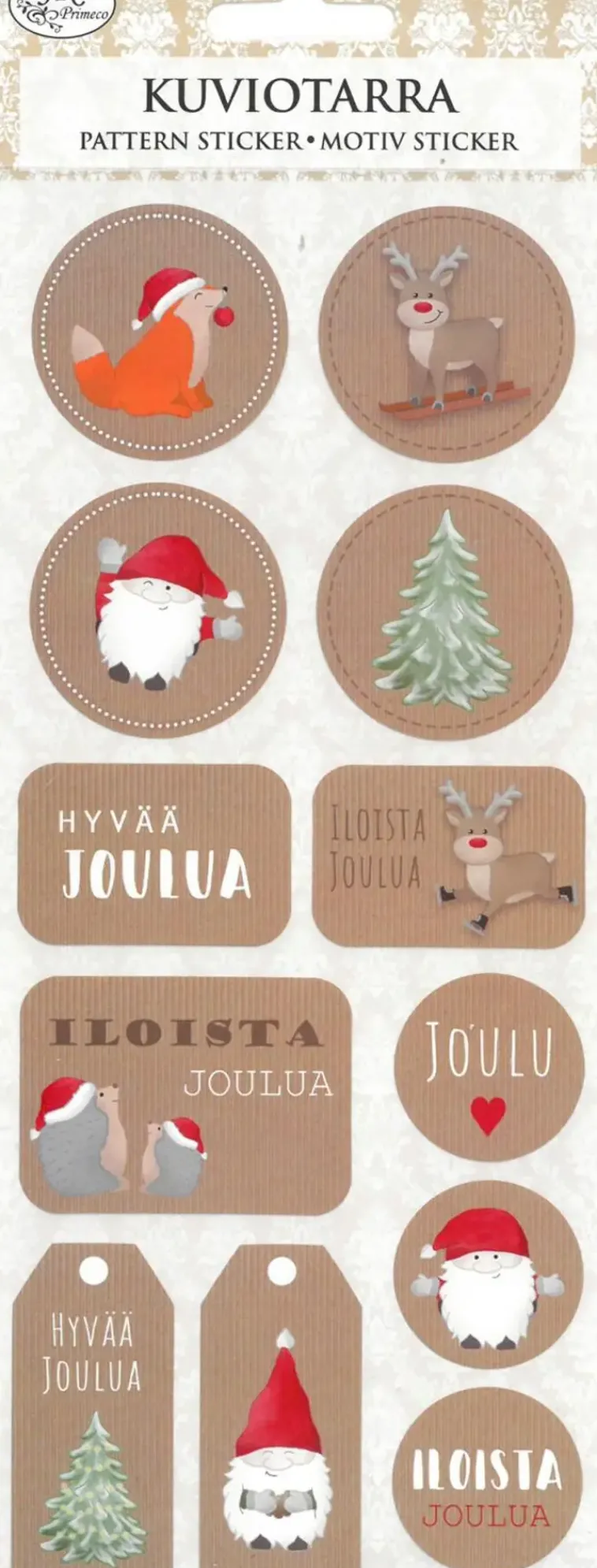 J.K. Primeco Askartelutarvikkeet<Kuviotarra Joulu