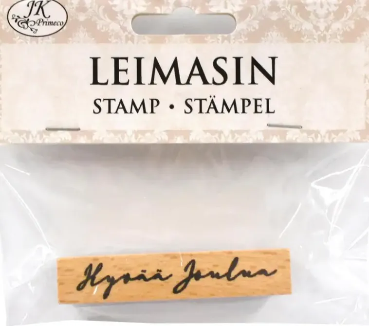 J.K. Primeco Askartelutarvikkeet<Leimasin Hyvaa Joulua 1