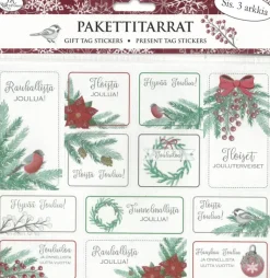 J.K. Primeco Askartelutarvikkeet<Pakettitarra Havut Ja Marjat 3 Ark