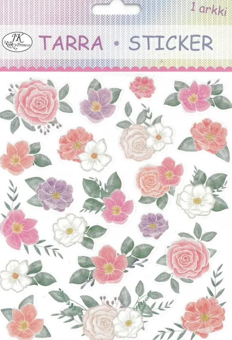 J.K. Primeco Askartelutarvikkeet<Tarra-Arkki Flora Kukat