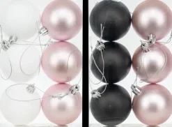 NNX Sesonkijuhlatarvikkeet>Joulupallo 6 Cm Matta 6 Kpl