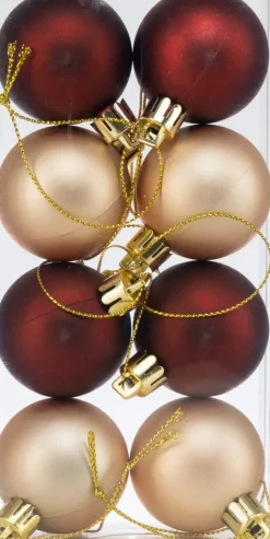 NNX Sesonkijuhlatarvikkeet>Joulupallo 4 Cm Matta 8 Kpl