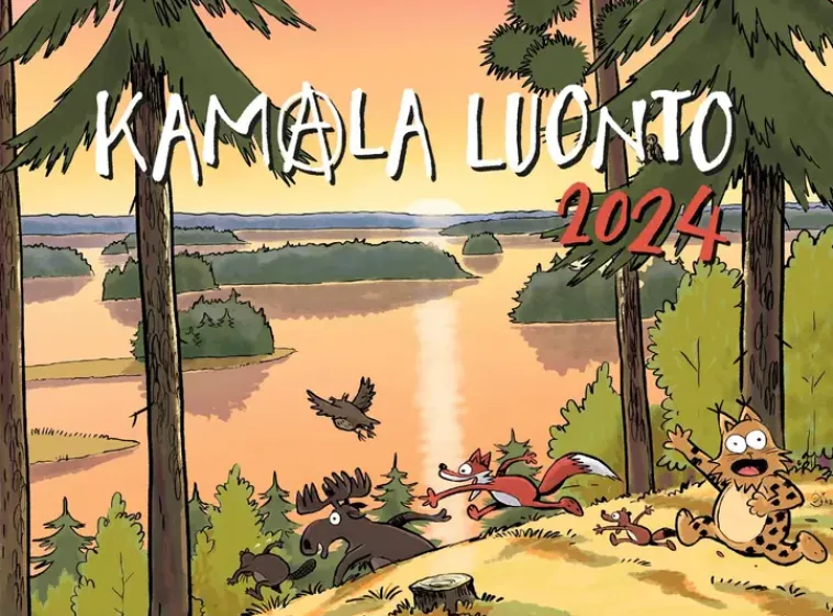 Like Kalenterit>Kamala Luonto Seinakalenteri 2024