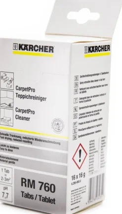 Kärcher Ikkunapesurit, Lattianpesukoneet Ja Tarvikkeet<Karcher Rm 760 Tekstiilipesurin Pesuainetabletit 16Kpl