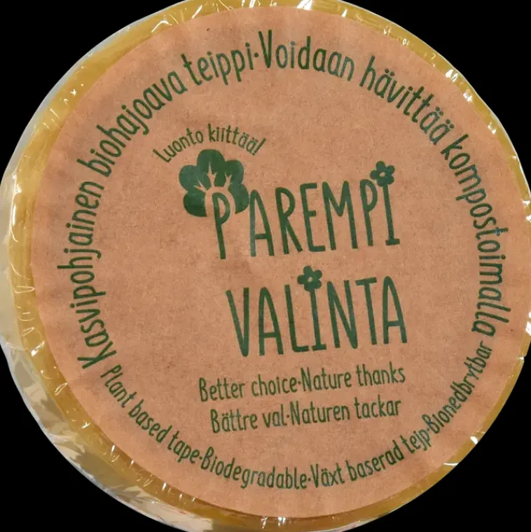Karto Askartelutarvikkeet>Biohajoava, Kasvipohjainen Teippirulla 14Mmx35M