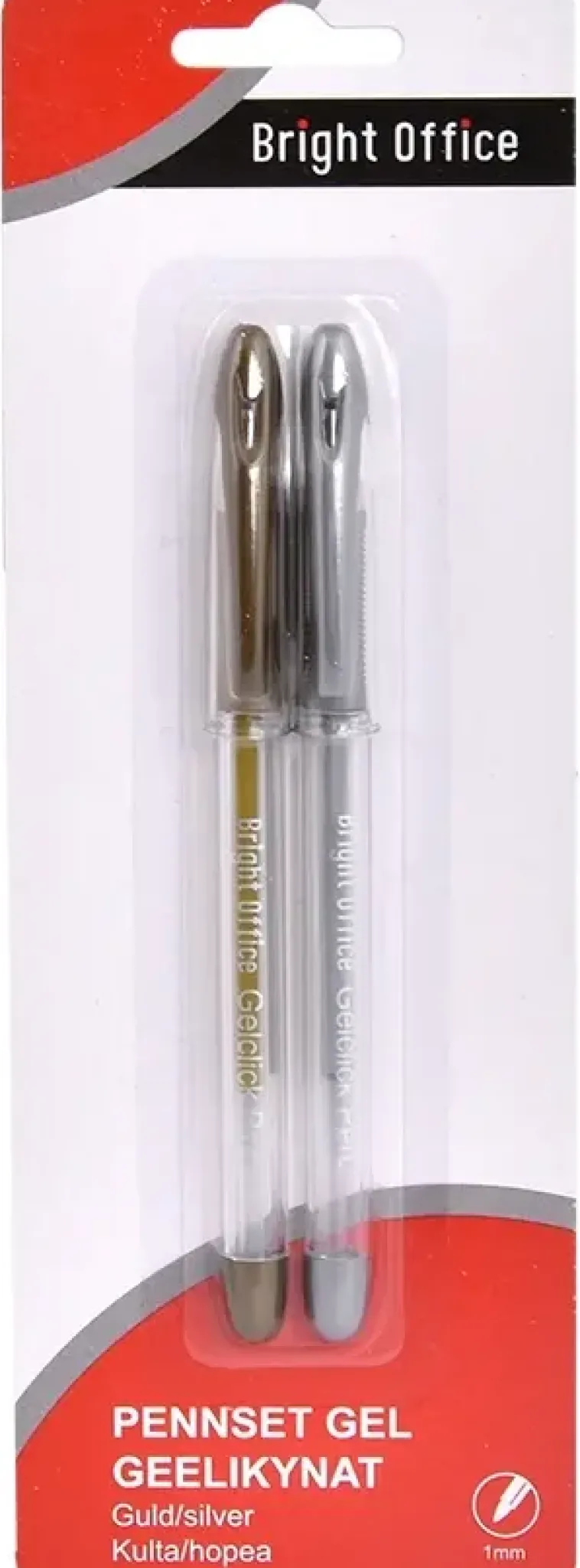 Karto Toimistotarvikkeet>Geelikynat 1Mm Kulta&Hopea