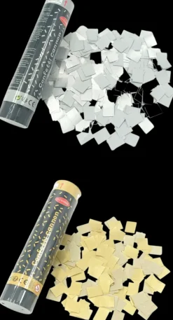 Ei merkkiä Sesonkijuhlatarvikkeet>Konfettitykki Kulta / Hopea Lajitelma