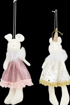 NNX Sesonkijuhlatarvikkeet>Koriste Hiiri Yksisarvinen 15 Cm