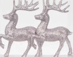 NNX Sesonkijuhlatarvikkeet>Koriste Peura Pinkki 2Kpl M