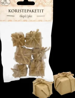J.K. Primeco Askartelutarvikkeet>Koristepaketit Natur 6Kpl/Pkt