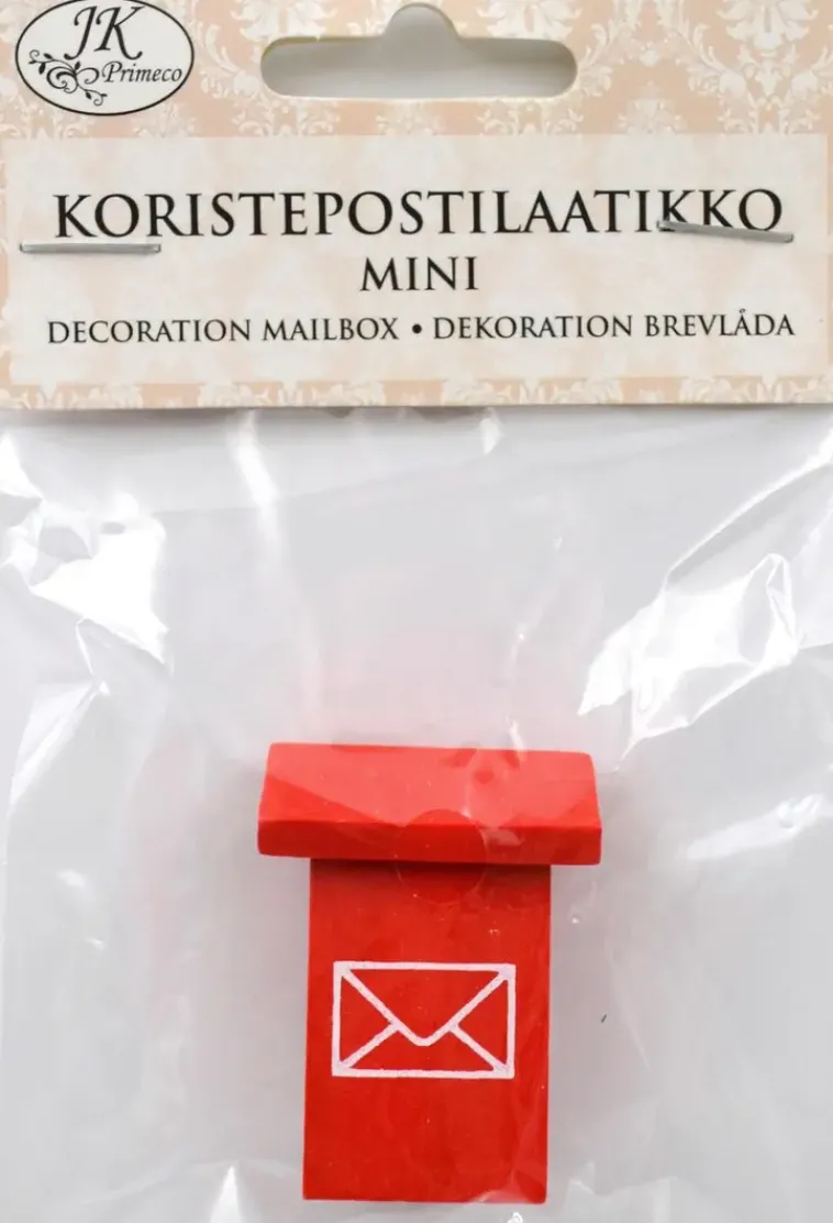 J.K. Primeco Askartelutarvikkeet>Koristepostilaatikko Mini