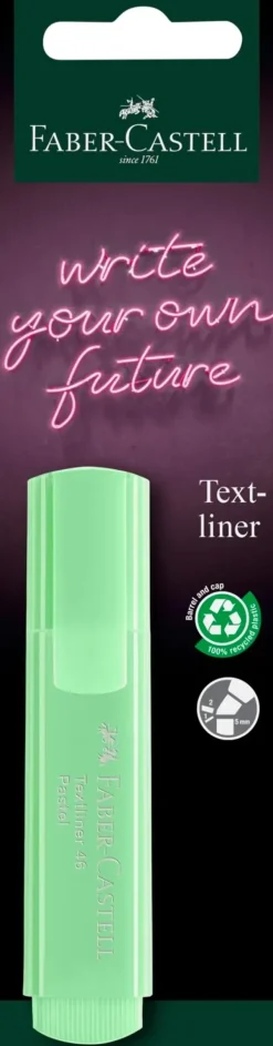 Faber-Castell Toimistotarvikkeet>Korostuskyna 46 Pastelli Pinkki,Turkoosi,Vaalean Vihrea