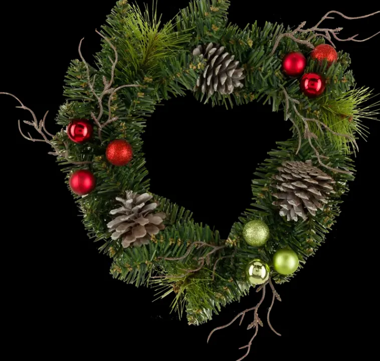 NNX Sesonkijuhlatarvikkeet>Kranssi Punainen Unelma 30Cm