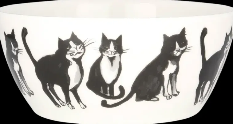 Kultakeramiikka Astiat>Kulho 4 Dl Kissan Ystava