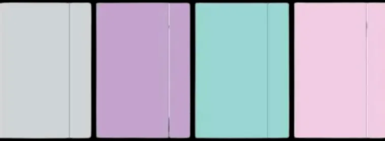 Interdruk Paperitarvikkeet>Kulmalukkokansio A4 Pastel Varilaj.