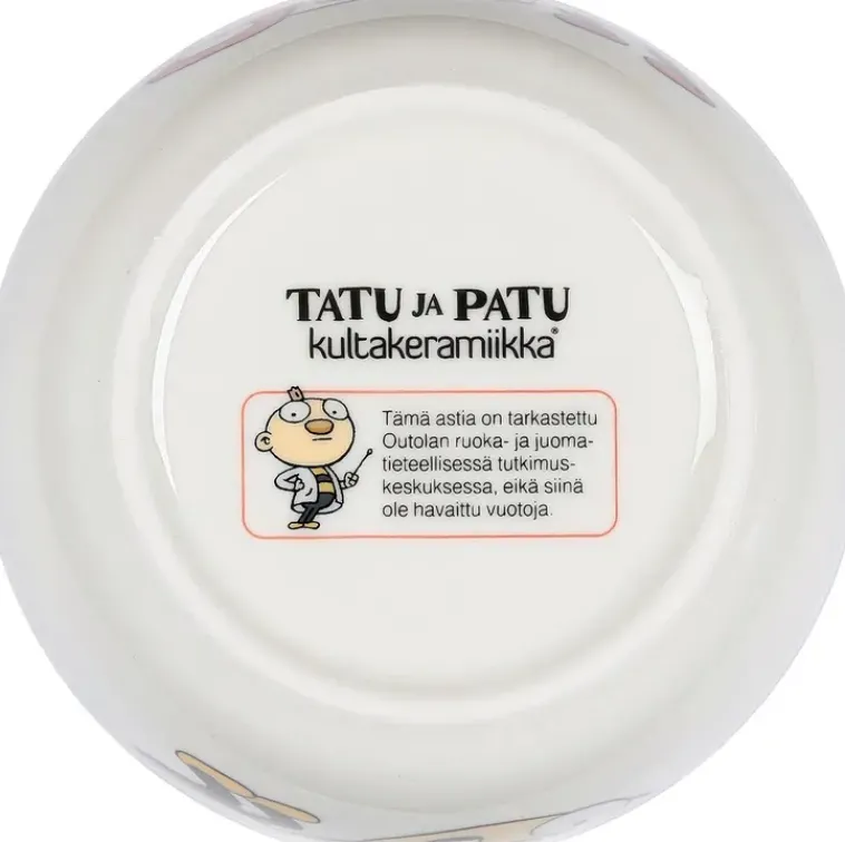 Kultakeramiikka Astiat>0,6 L Kulho Tatu Ja Patu