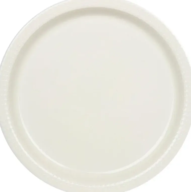 Kultakeramiikka Astiat>Aito Matala Lautanen Valkoinen 25Cm