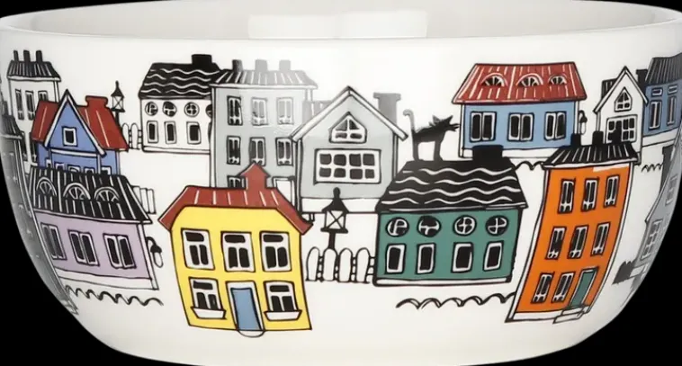 Kultakeramiikka Astiat>Kulho Wanhakaupunki 6 Dl