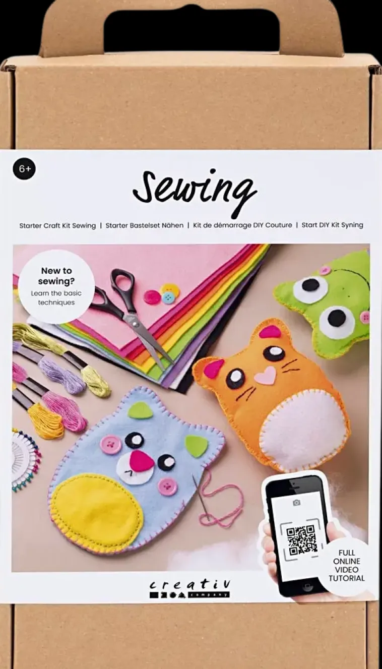 Ei merkkiä Askartelutarvikkeet<Lasten Askartelupakkaus Ompelu, Nallet